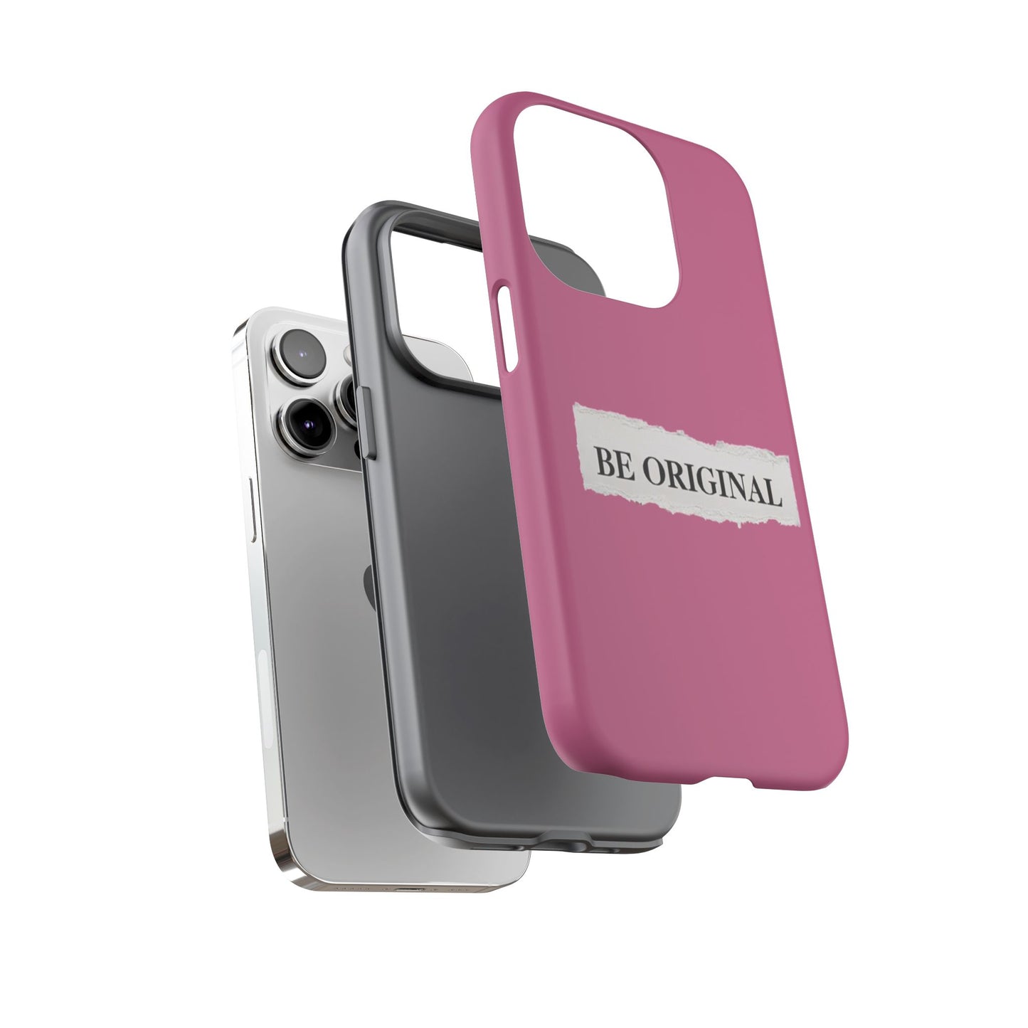 Be Original Tough iPhone Case - Stylish & Durable Protection