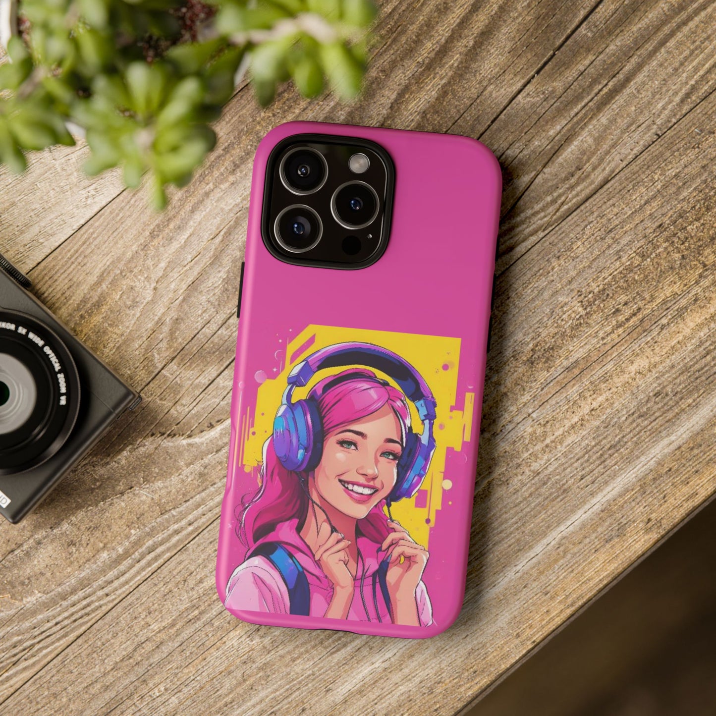 "Gamer Girl" Pink Phone Case – Stylish & Ultra-Durable!Toug Cases. iPhone, Samsung Galaxy, Google Pixel