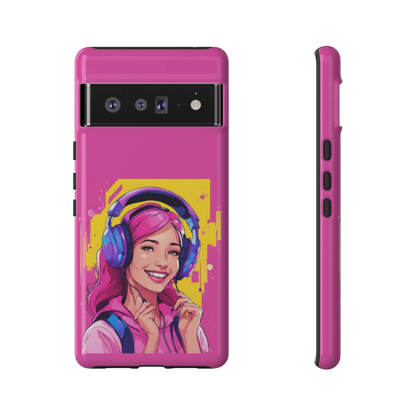 "Gamer Girl" Pink Phone Case – Stylish & Ultra-Durable!Toug Cases. iPhone, Samsung Galaxy, Google Pixel