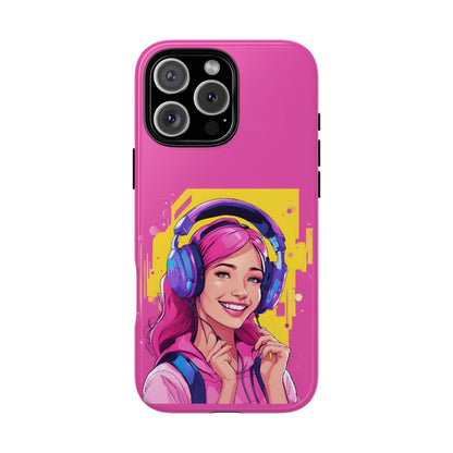 "Gamer Girl" Pink Phone Case – Stylish & Ultra-Durable!Toug Cases. iPhone, Samsung Galaxy, Google Pixel