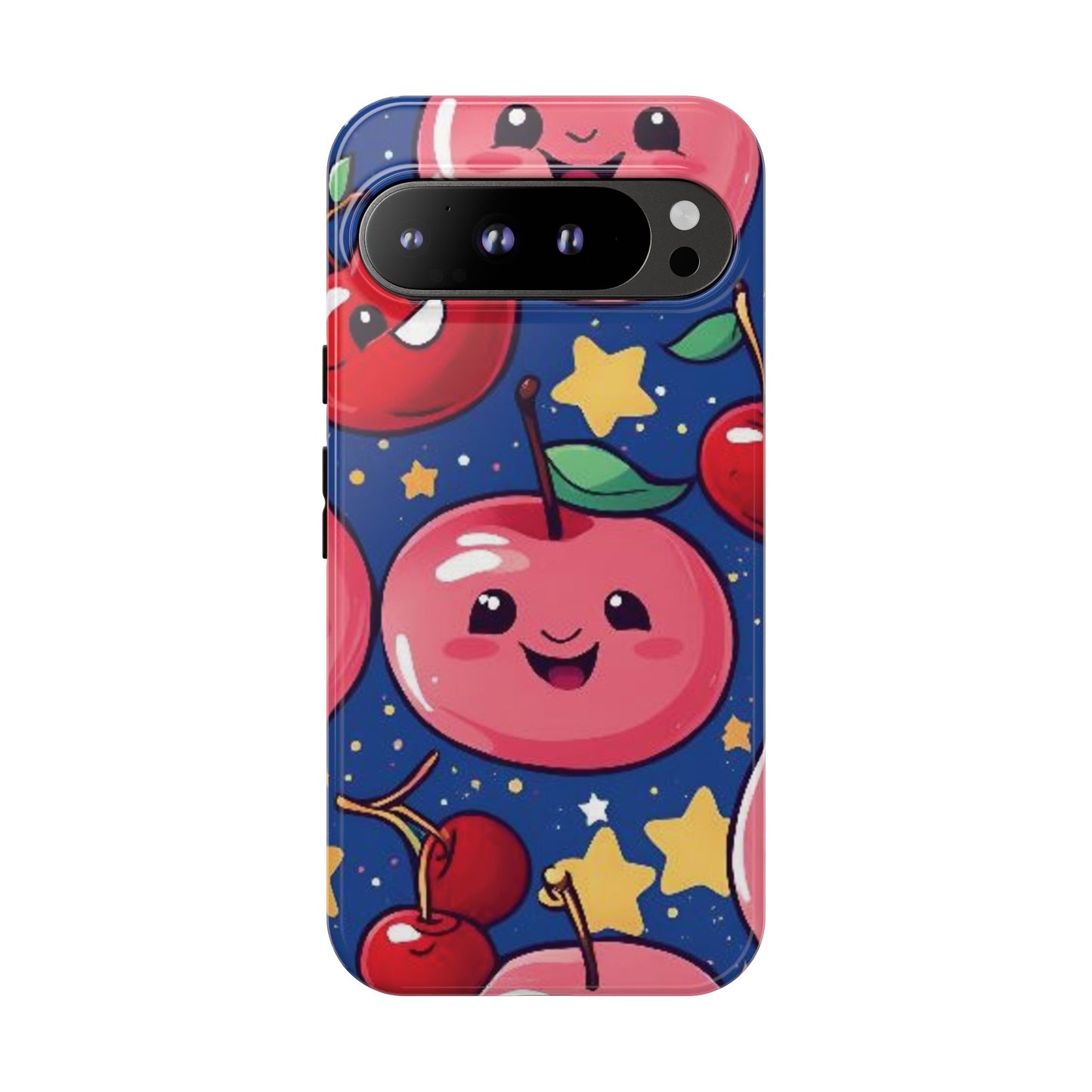 "Cute Cherry In The Sky" Phone Case, Tough Cases - iPhone, Samsung Galaxy, and Google Pixel