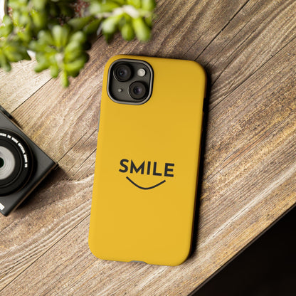 "Smile" Phone Case - For iPhone, Samsung Galaxy, and Google Pixel devices - Premium-quality with ddurability and protection