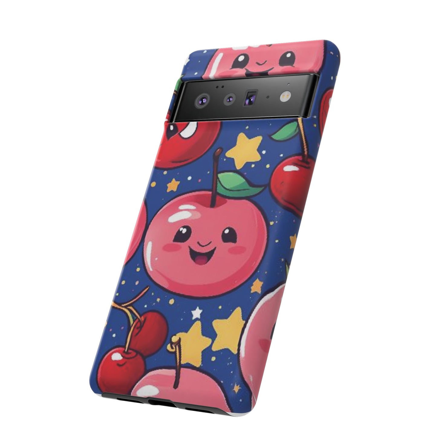 "Cute Cherry In The Sky" Phone Case, Tough Cases - iPhone, Samsung Galaxy, and Google Pixel