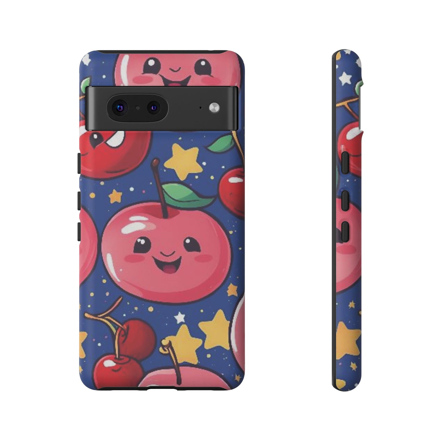 "Cute Cherry In The Sky" Phone Case, Tough Cases - iPhone, Samsung Galaxy, and Google Pixel