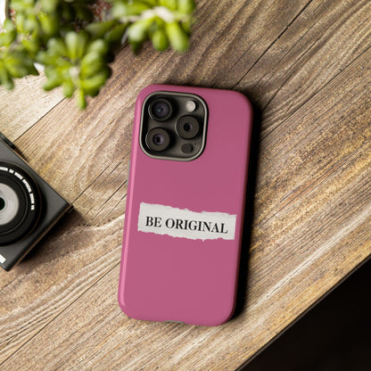 Be Original Tough iPhone Case - Stylish & Durable Protection