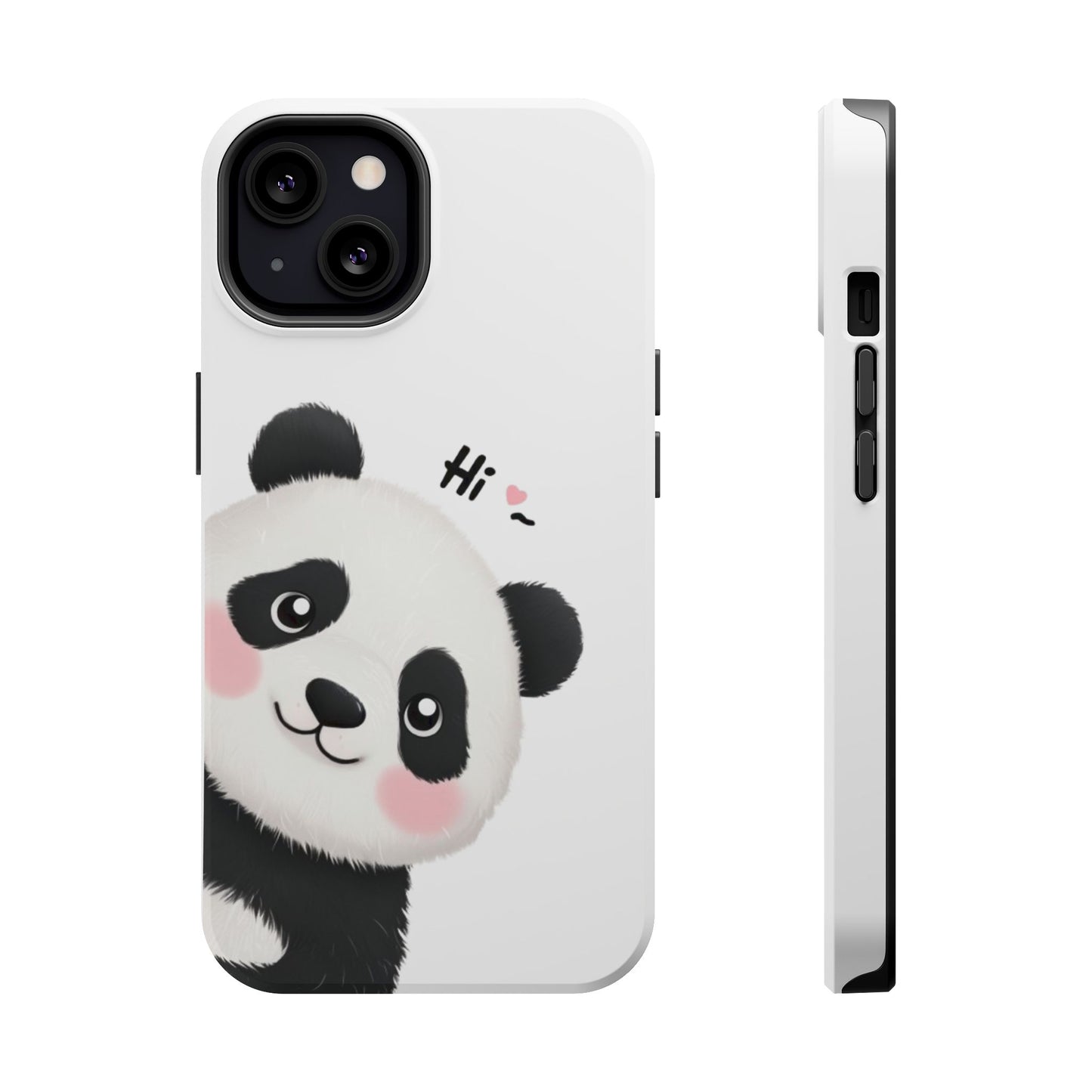 "Cute Panda" Magnetic Phone Cases for iPhones