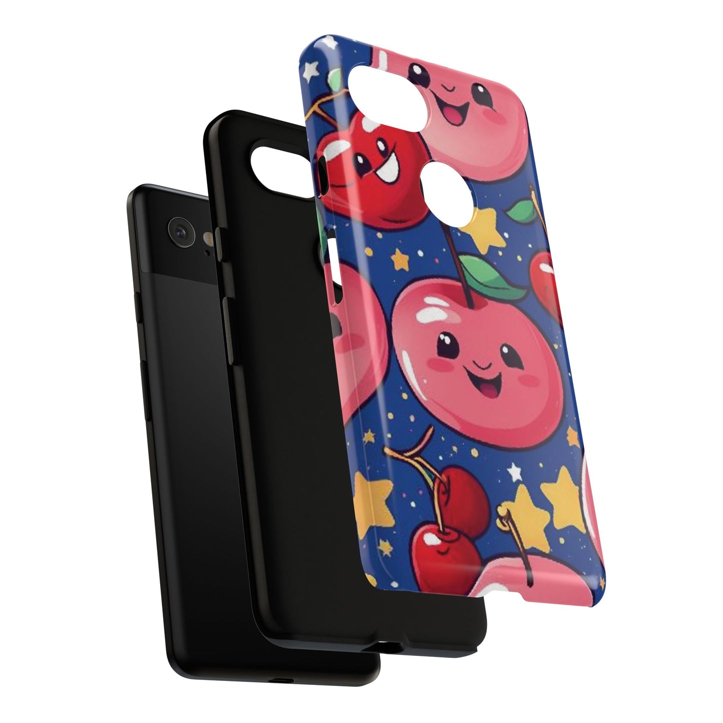 "Cute Cherry In The Sky" Phone Case, Tough Cases - iPhone, Samsung Galaxy, and Google Pixel