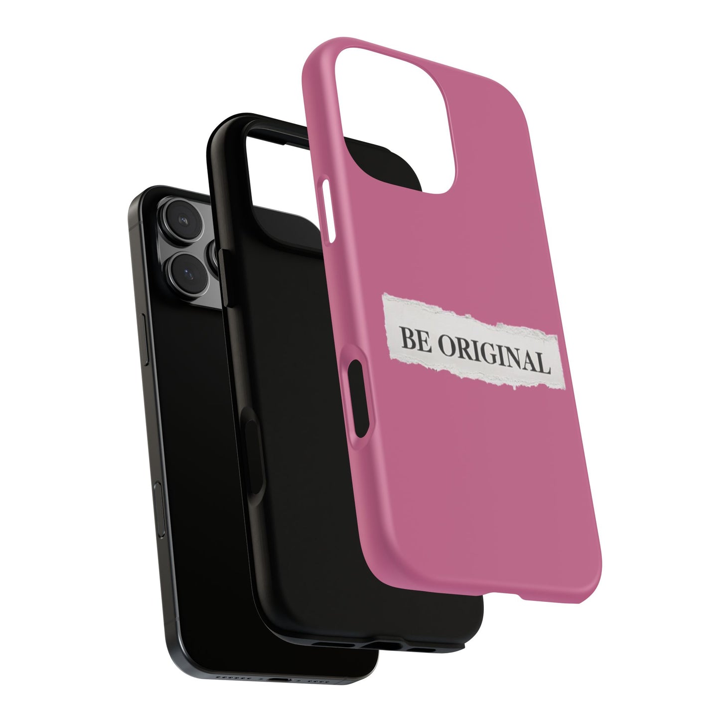 Be Original Tough iPhone Case - Stylish & Durable Protection