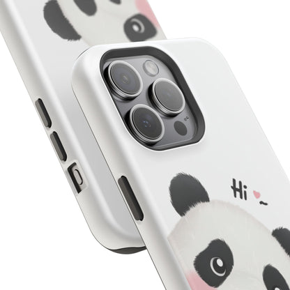 "Cute Panda" Magnetic Phone Cases for iPhones