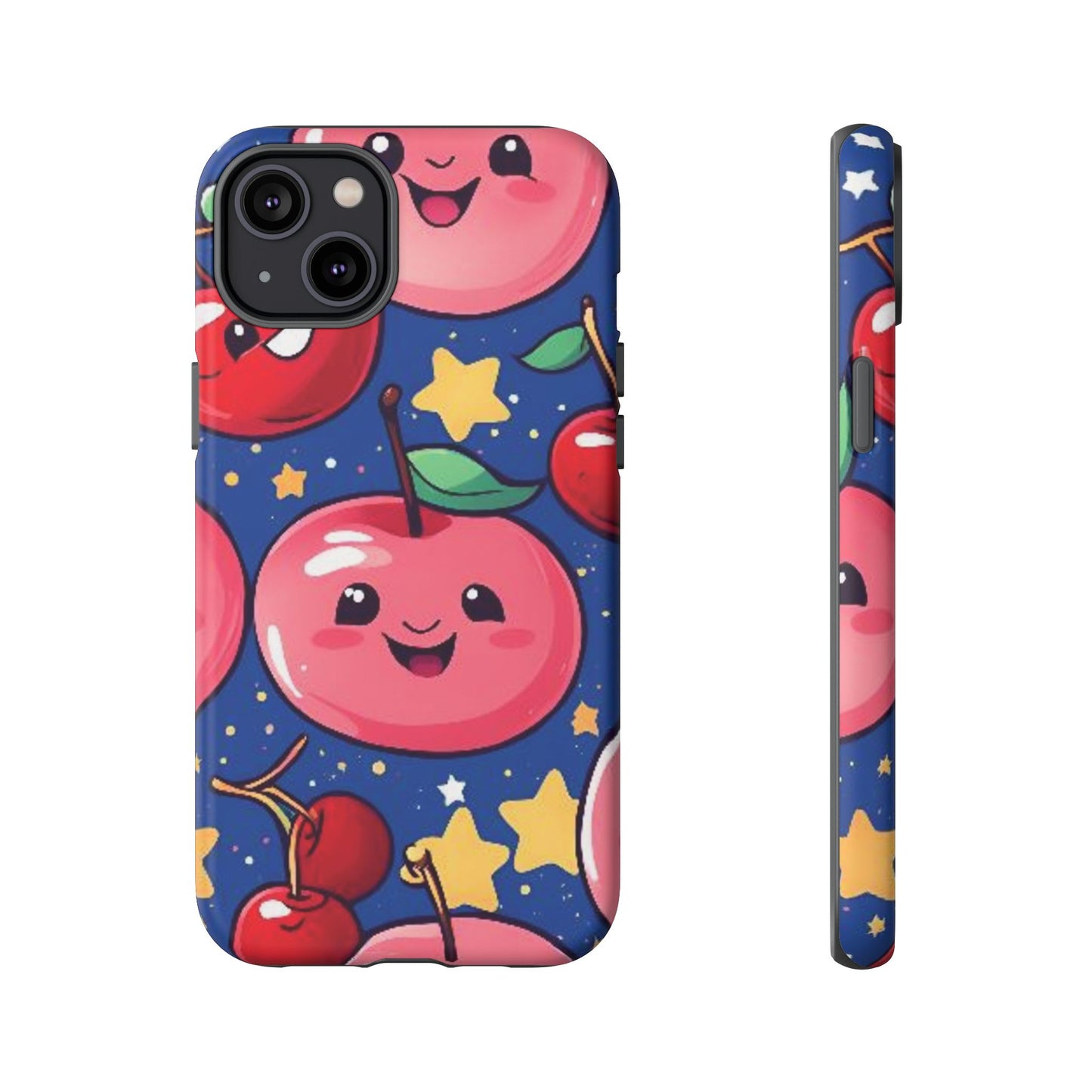 "Cute Cherry In The Sky" Phone Case, Tough Cases - iPhone, Samsung Galaxy, and Google Pixel