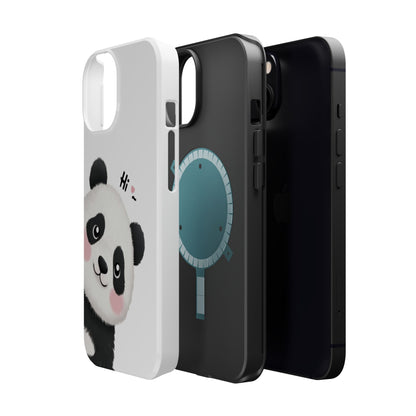 "Cute Panda" Magnetic Phone Cases for iPhones