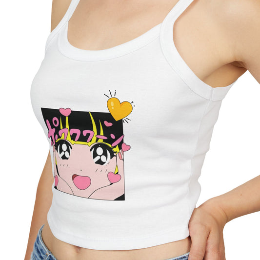 Anime Women's Spaghetti Strap Tank Top