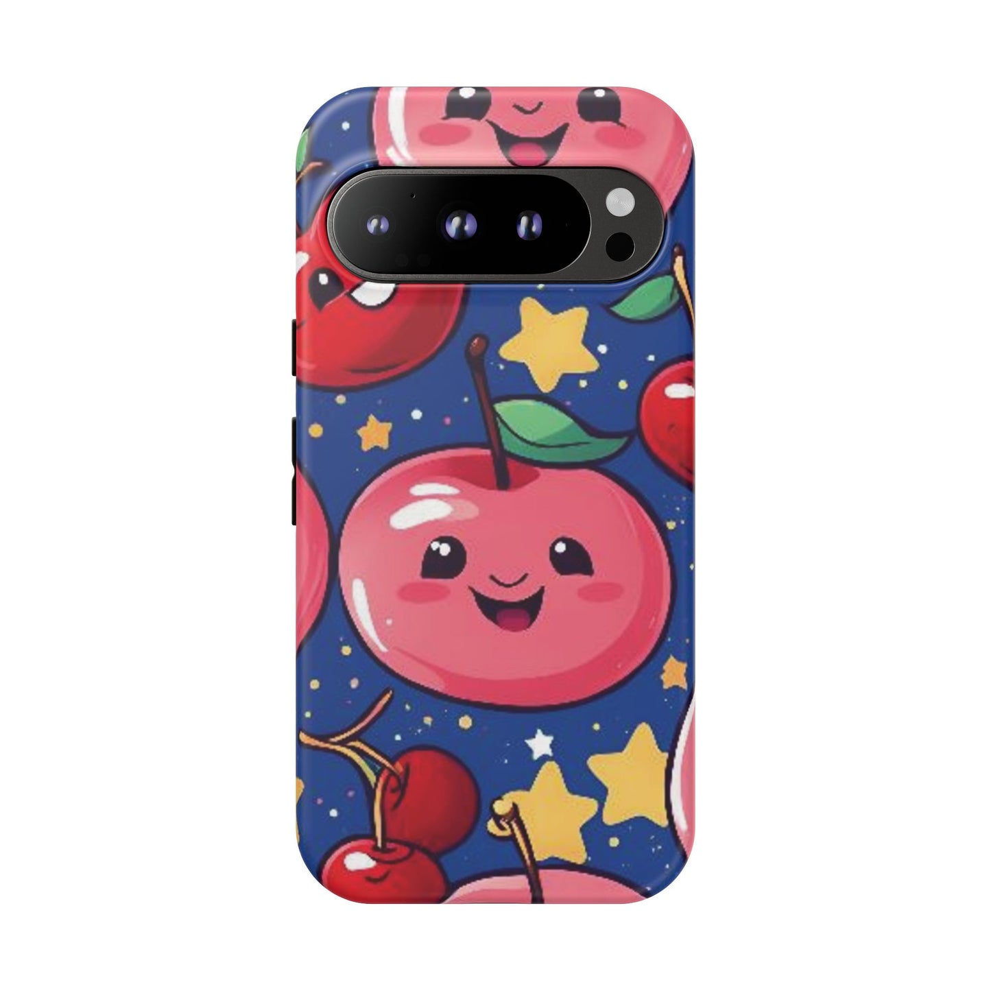 "Cute Cherry In The Sky" Phone Case, Tough Cases - iPhone, Samsung Galaxy, and Google Pixel