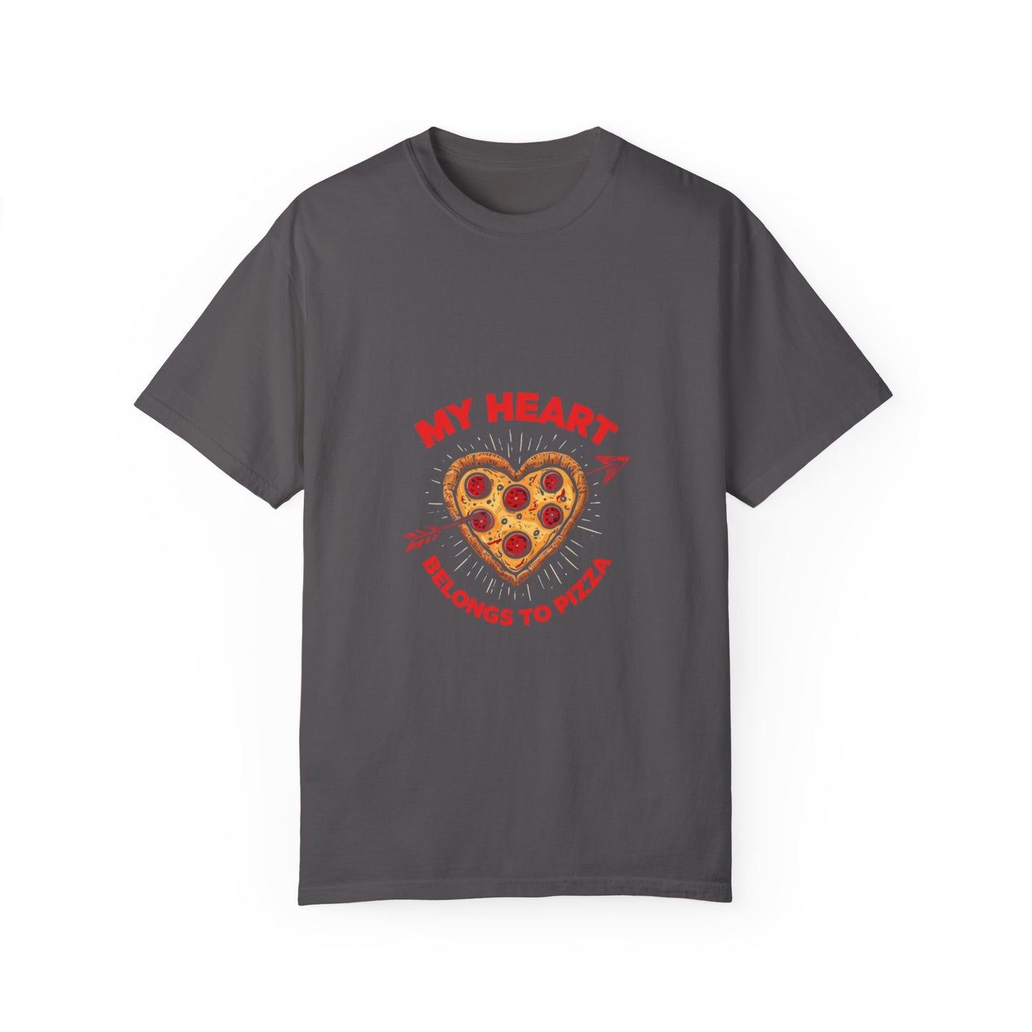 "My Heart Belongs To Pizza" T-shirt