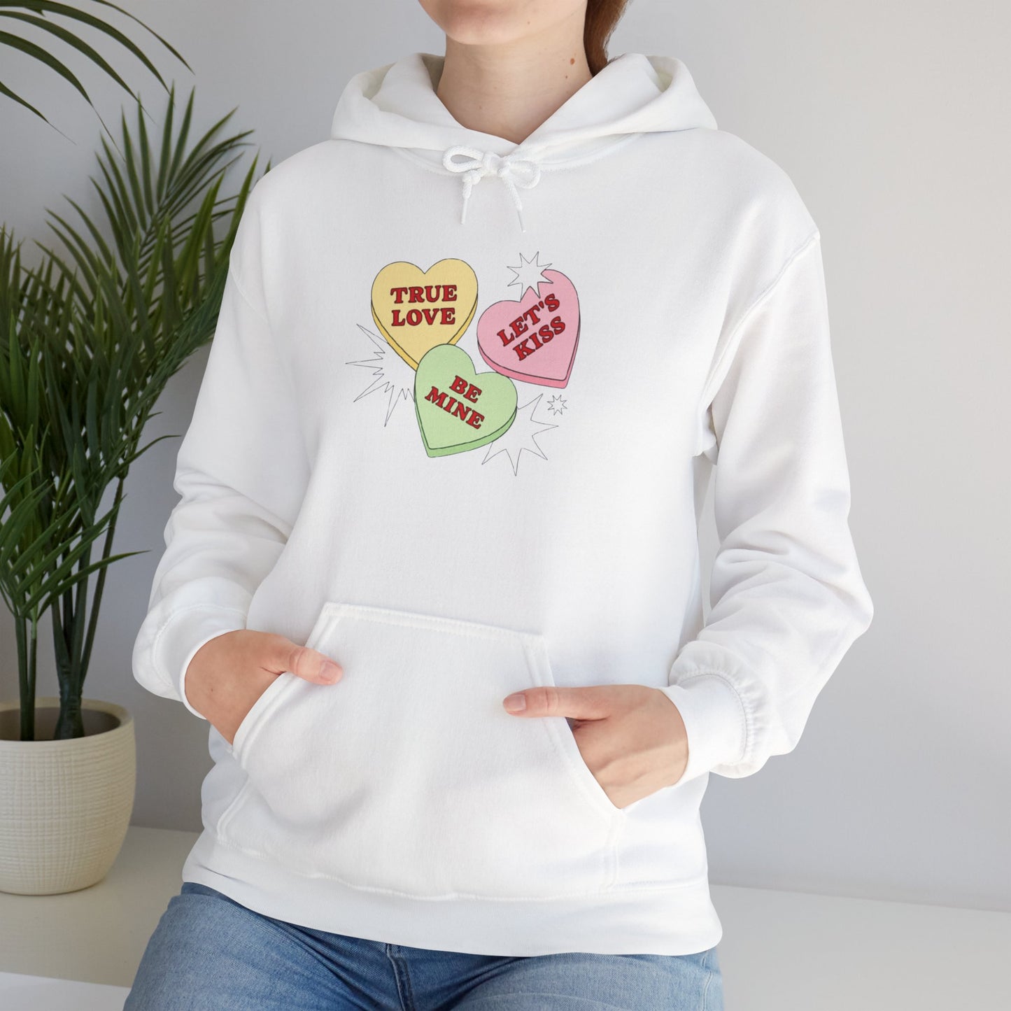 Valentine's Day Hooded Sweatshirts, Pick a color, Unisex Heavy Blend™