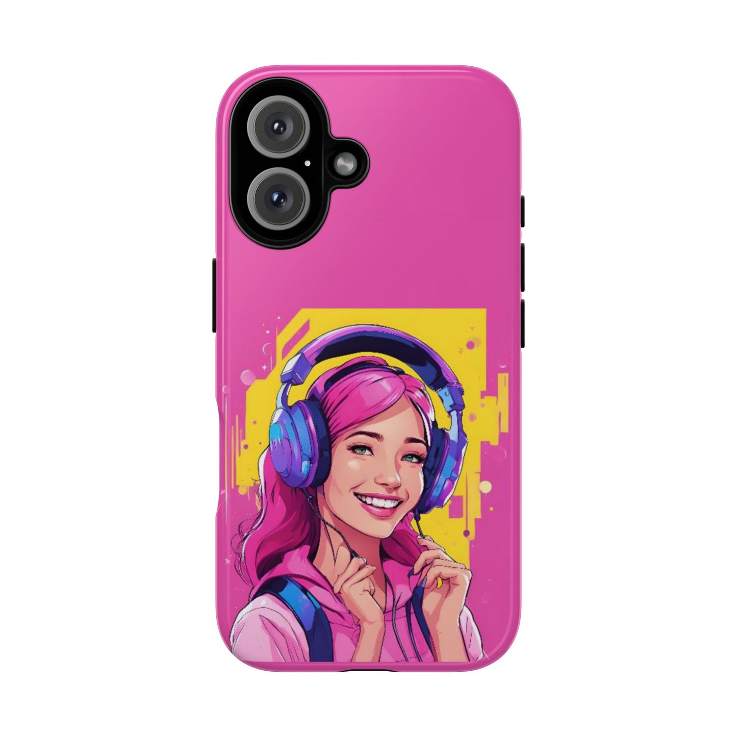 "Gamer Girl" Pink Phone Case – Stylish & Ultra-Durable!Toug Cases. iPhone, Samsung Galaxy, Google Pixel