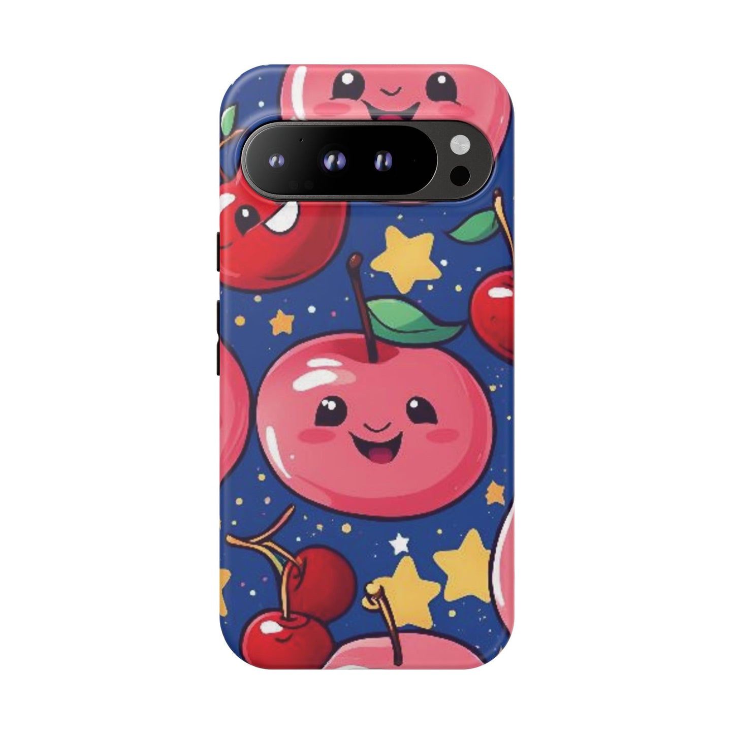 "Cute Cherry In The Sky" Phone Case, Tough Cases - iPhone, Samsung Galaxy, and Google Pixel