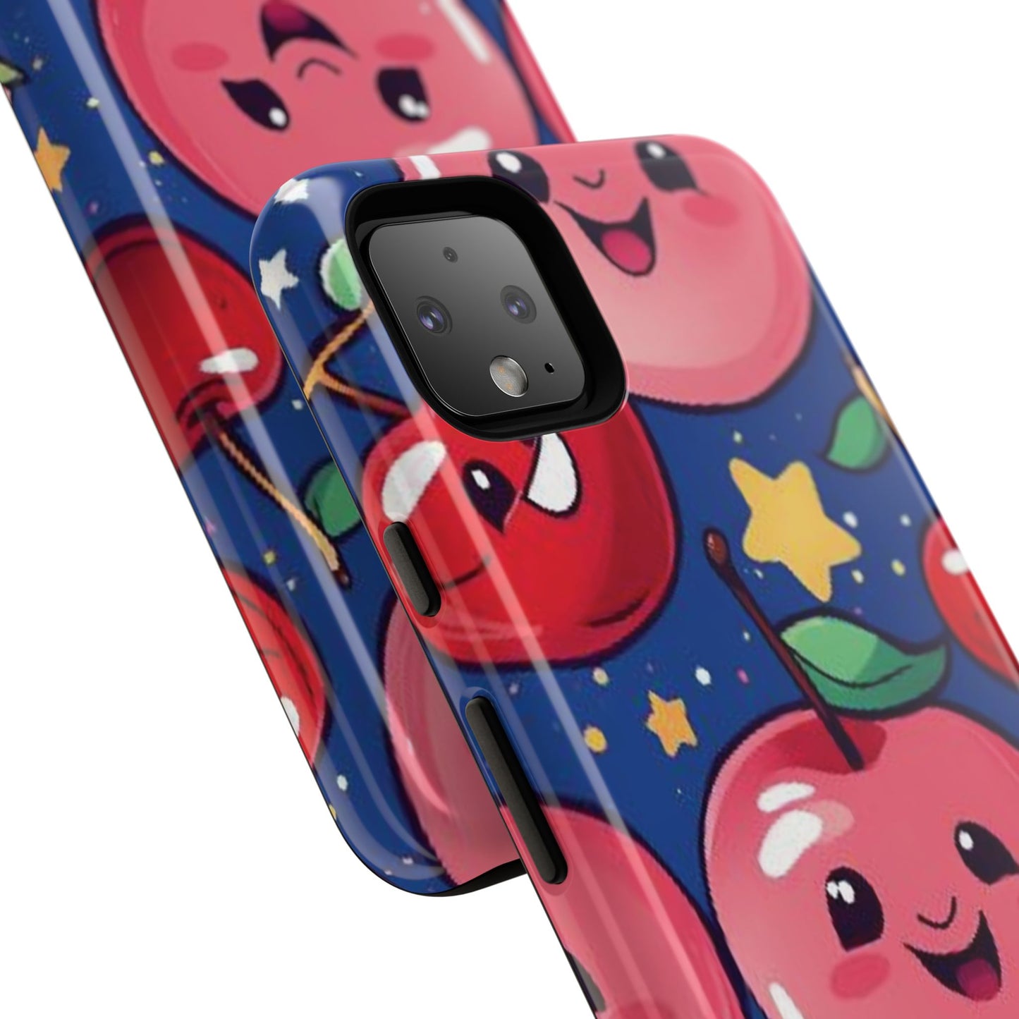 "Cute Cherry In The Sky" Phone Case, Tough Cases - iPhone, Samsung Galaxy, and Google Pixel