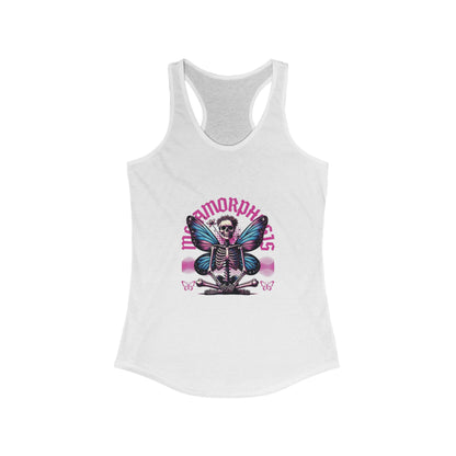 Butterfly Skeleton - Women's Ideal Racerback Tank