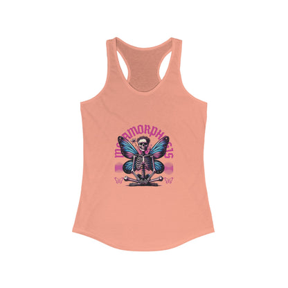 Butterfly Skeleton - Women's Ideal Racerback Tank