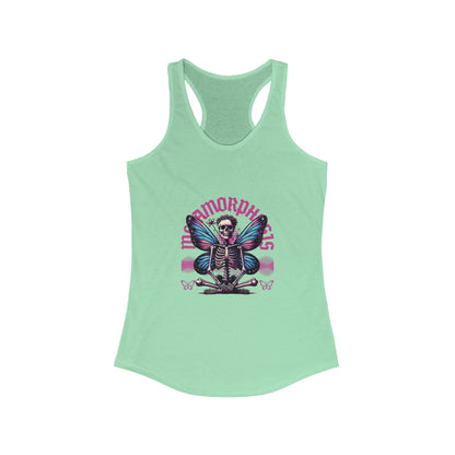 Butterfly Skeleton - Women's Ideal Racerback Tank