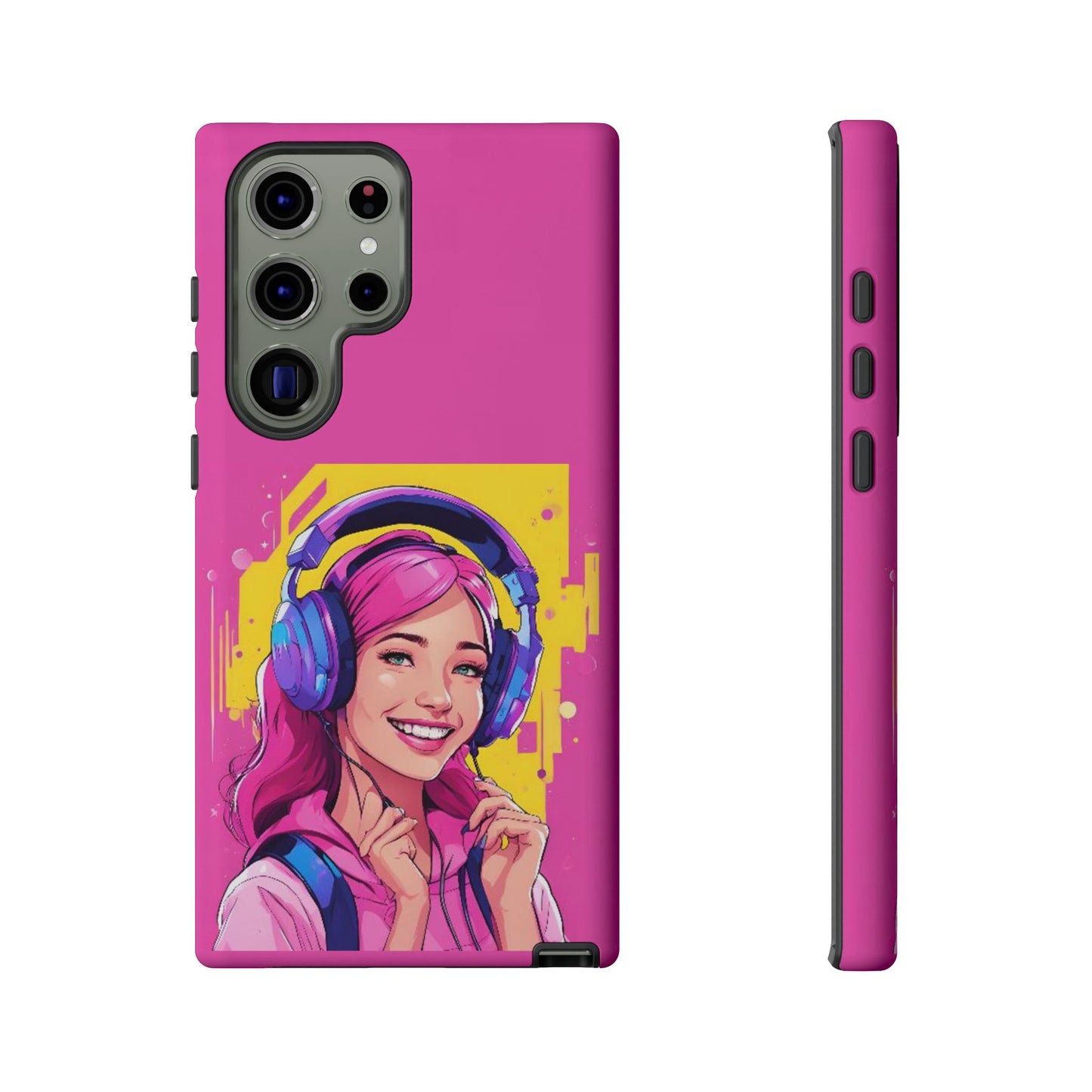 "Gamer Girl" Pink Phone Case – Stylish & Ultra-Durable!Toug Cases. iPhone, Samsung Galaxy, Google Pixel