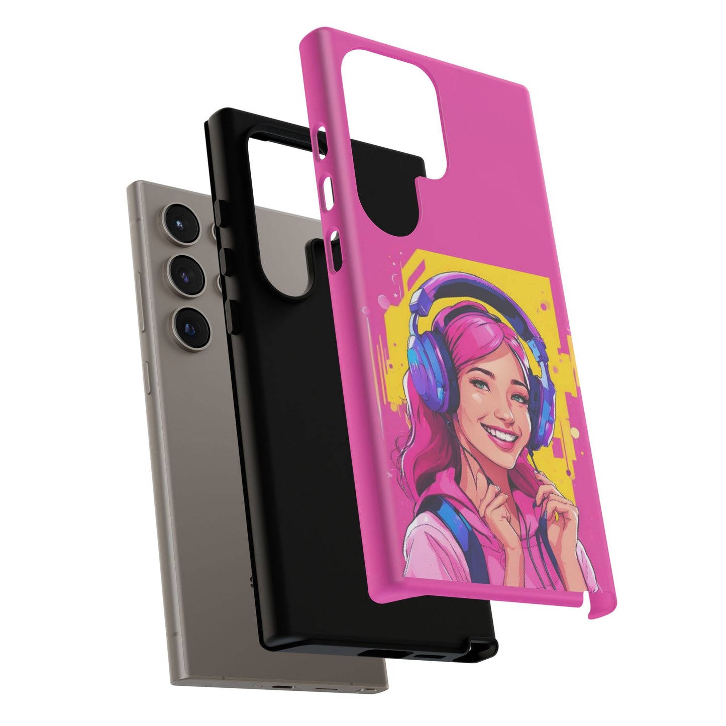 "Gamer Girl" Pink Phone Case – Stylish & Ultra-Durable!Toug Cases. iPhone, Samsung Galaxy, Google Pixel