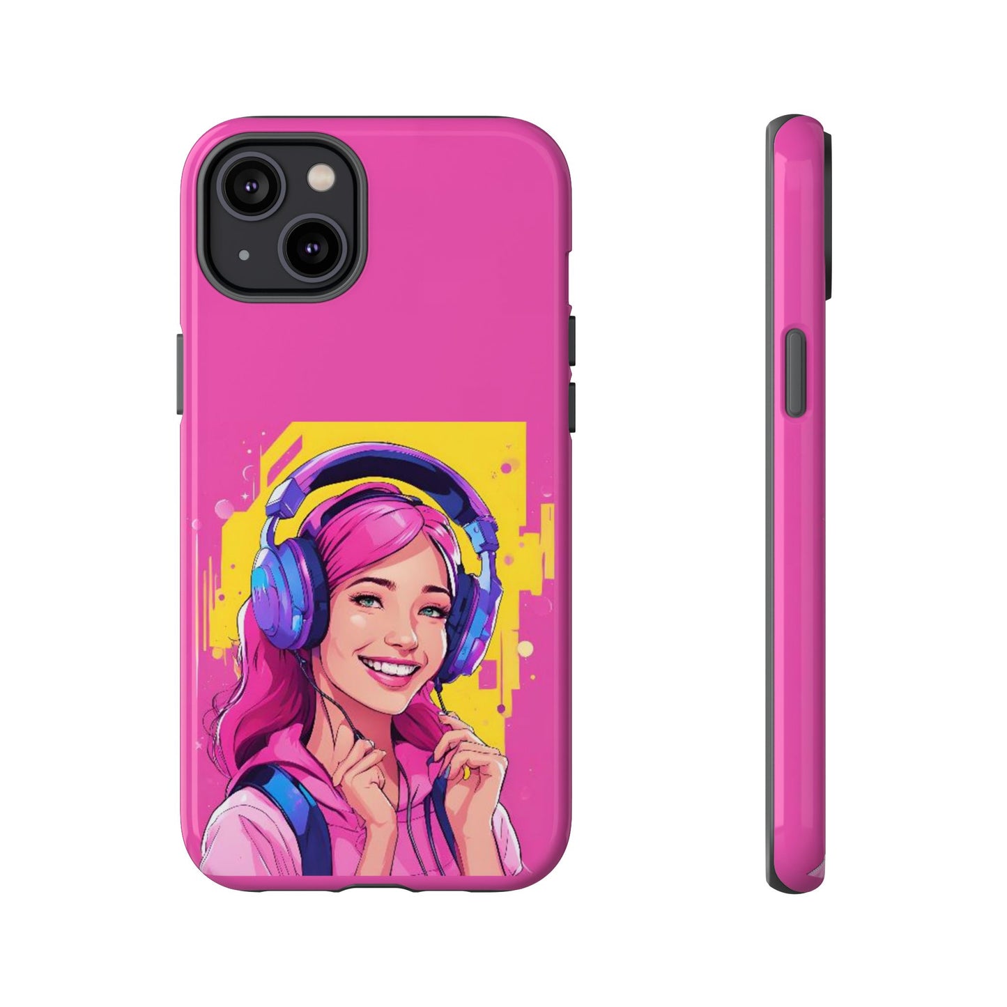 "Gamer Girl" Pink Phone Case – Stylish & Ultra-Durable!Toug Cases. iPhone, Samsung Galaxy, Google Pixel