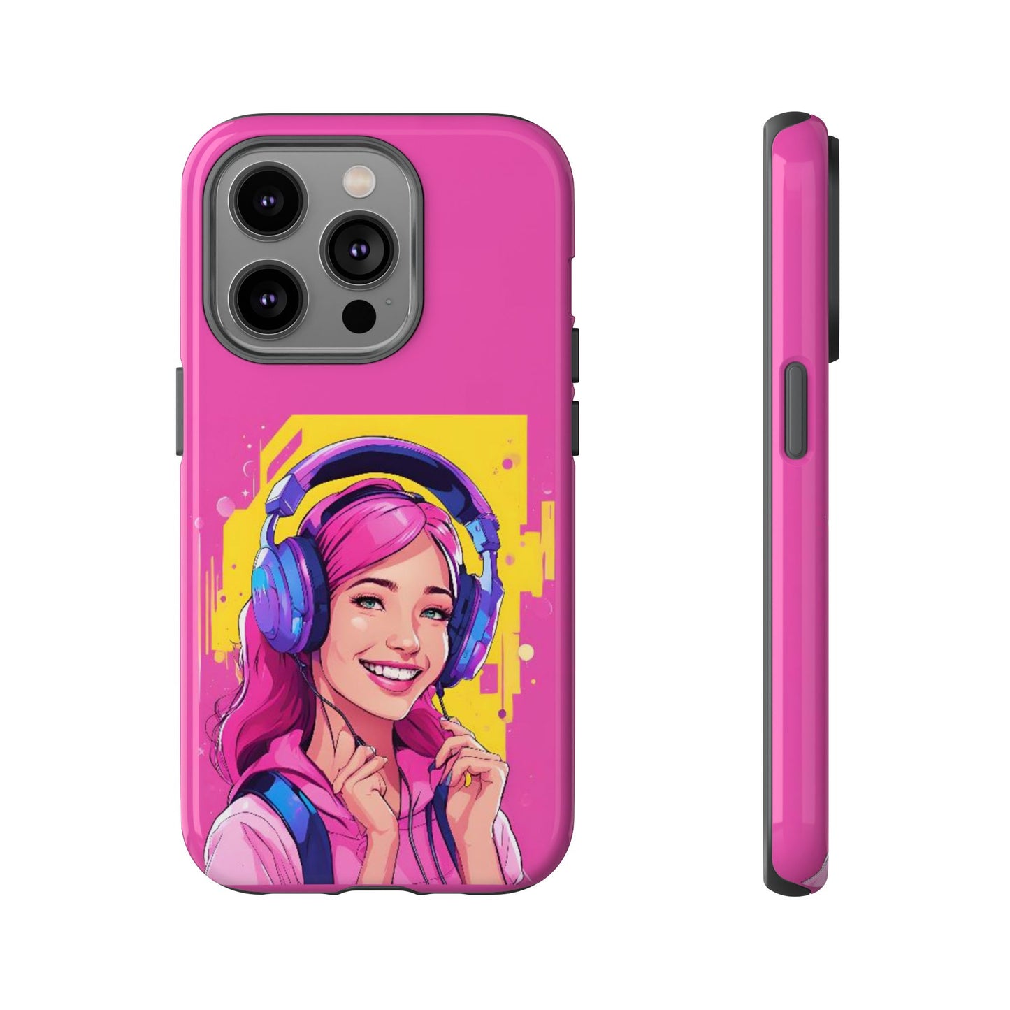 "Gamer Girl" Pink Phone Case – Stylish & Ultra-Durable!Toug Cases. iPhone, Samsung Galaxy, Google Pixel