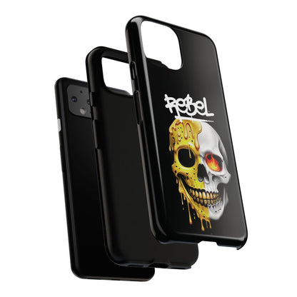 Rebel Skull Phone Case - Black