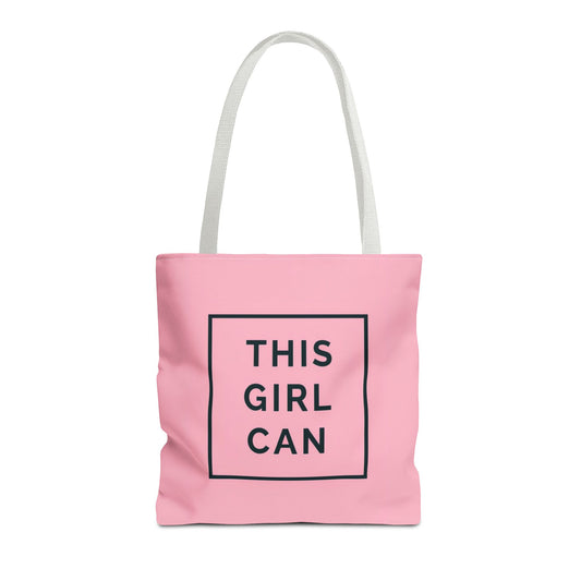 'This Girl Can' Motivational Tote Bag