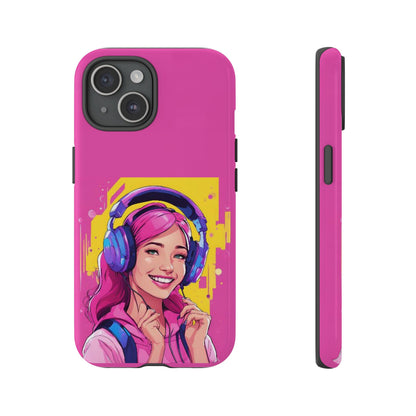 "Gamer Girl" Pink Phone Case – Stylish & Ultra-Durable!Toug Cases. iPhone, Samsung Galaxy, Google Pixel