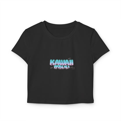 "Kawaii" Crop Top T-Shirt