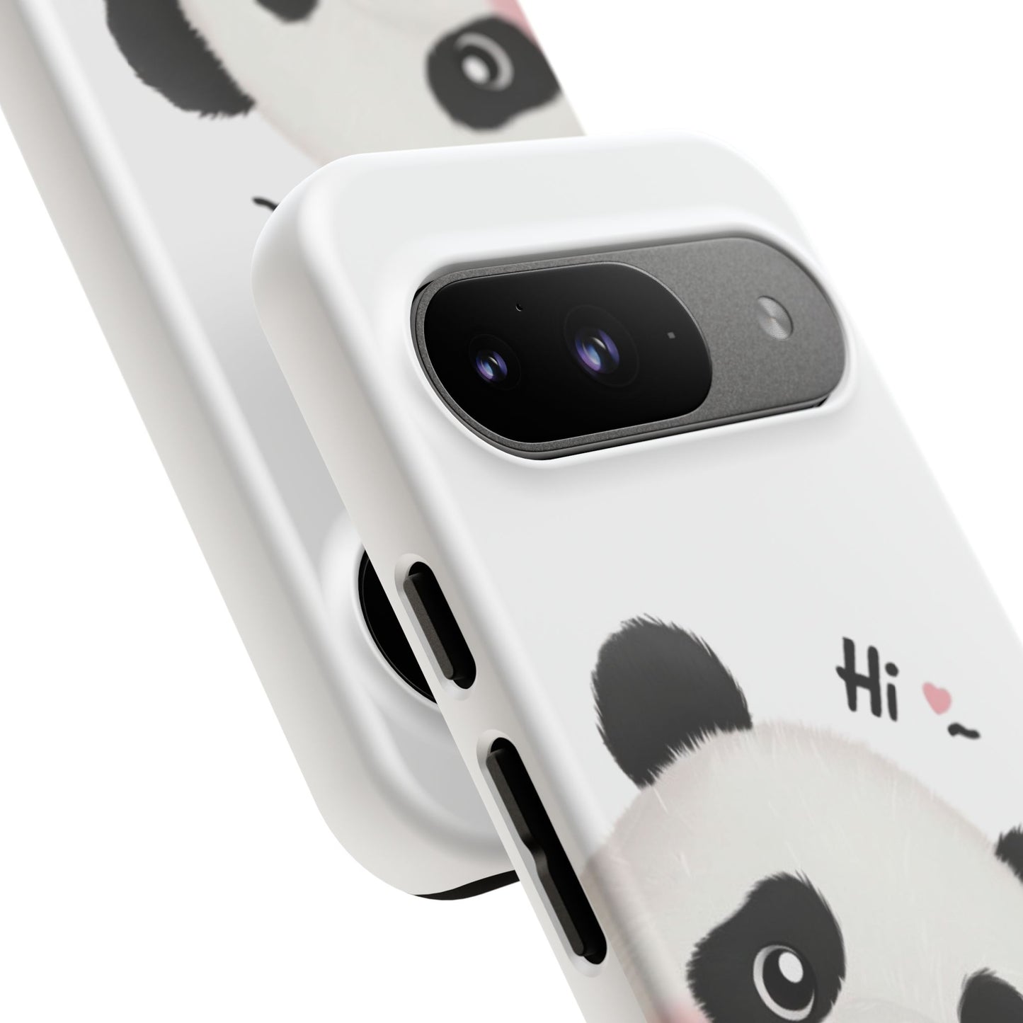 "Hi Cute Panda" Phone Case for iPhone, Samsung Galaxy, and Google Pixel devices