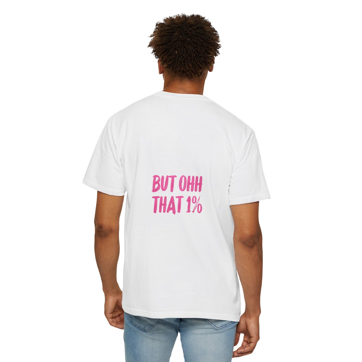 Playful Unisex T-Shirt – "I'M 99% ANGEL, BUT OHH THAT 1%"