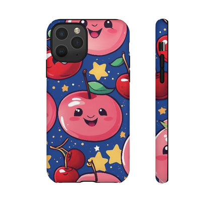 "Cute Cherry In The Sky" Phone Case, Tough Cases - iPhone, Samsung Galaxy, and Google Pixel