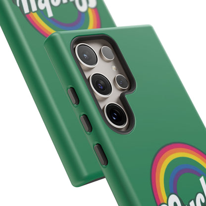 Lucky Rainbow Tough Phone Cases, iPhone, Samsung Galaxy, Google Pixel, Choose any phone model