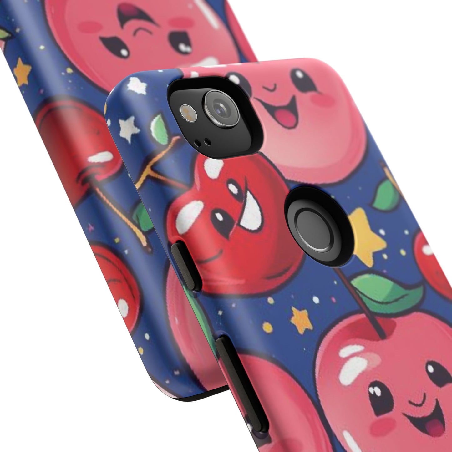 "Cute Cherry In The Sky" Phone Case, Tough Cases - iPhone, Samsung Galaxy, and Google Pixel