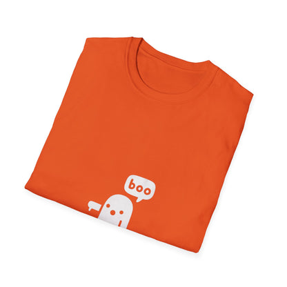 Cute Ghost 'Boo'  Softstyle T-Shirt - Comfortable Casual Wear