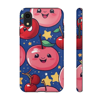 "Cute Cherry In The Sky" Phone Case, Tough Cases - iPhone, Samsung Galaxy, and Google Pixel