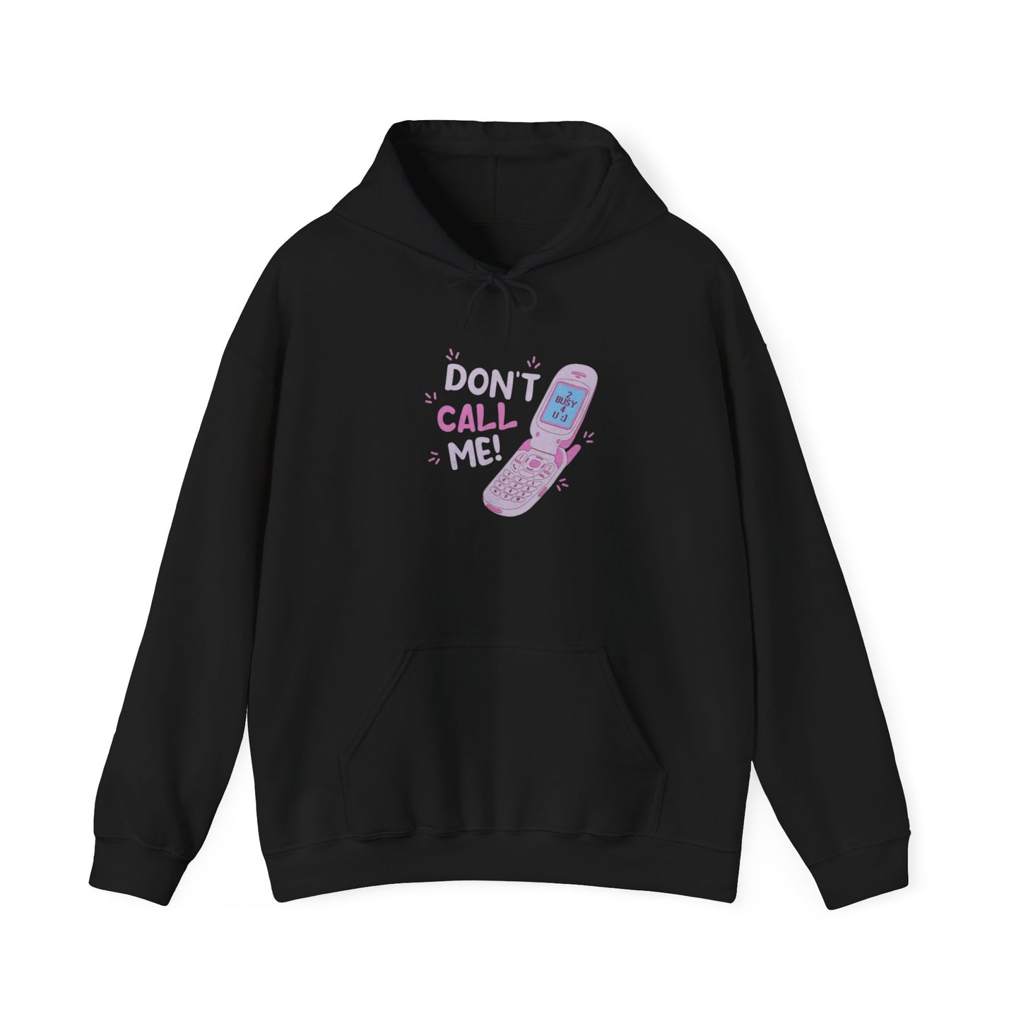 Retro 'Don't Call Me!' Hoodie