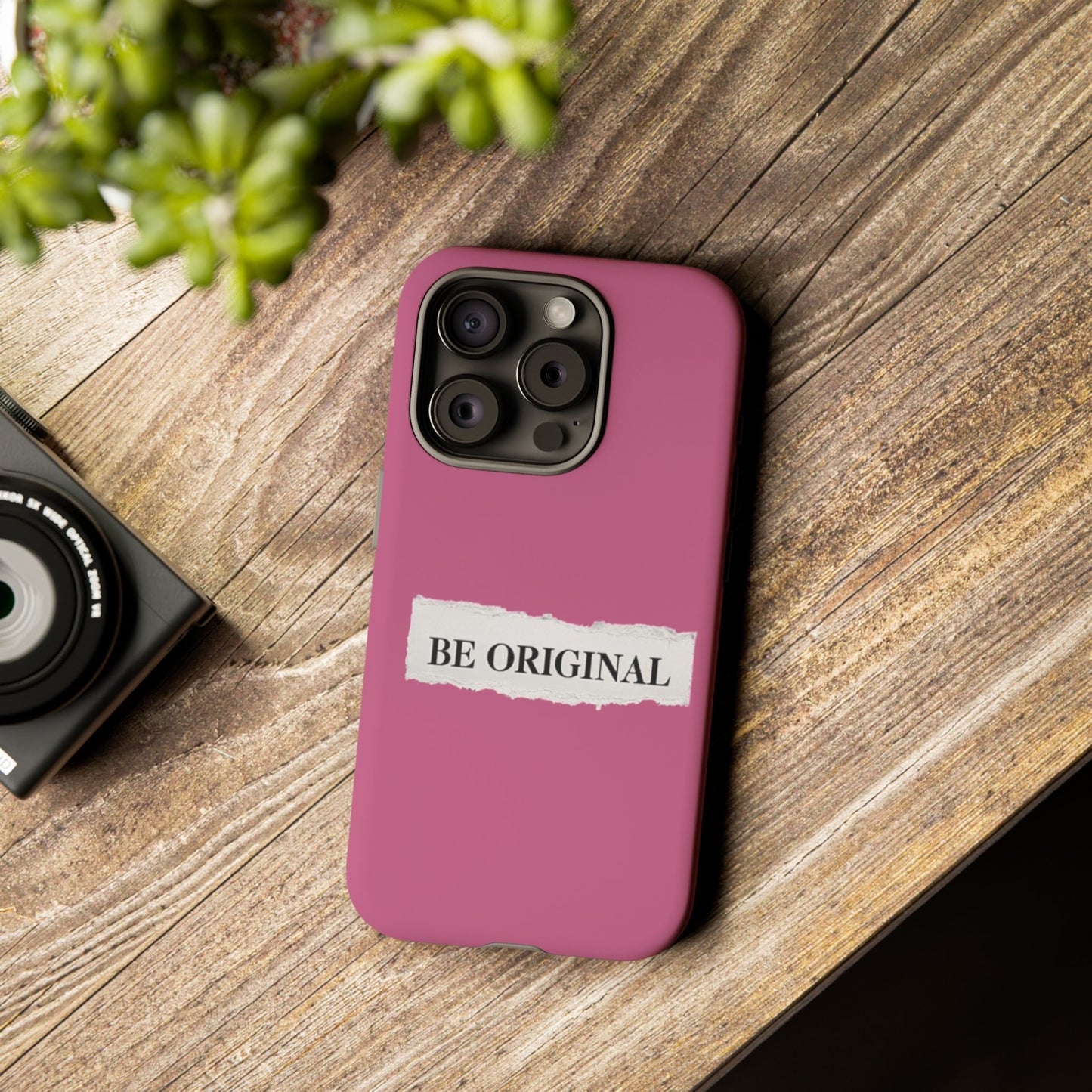 Be Original Tough iPhone Case - Stylish & Durable Protection