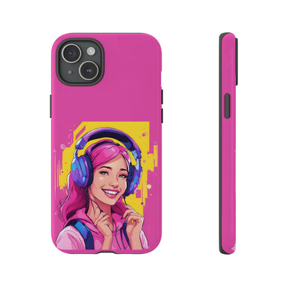 "Gamer Girl" Pink Phone Case – Stylish & Ultra-Durable!Toug Cases. iPhone, Samsung Galaxy, Google Pixel