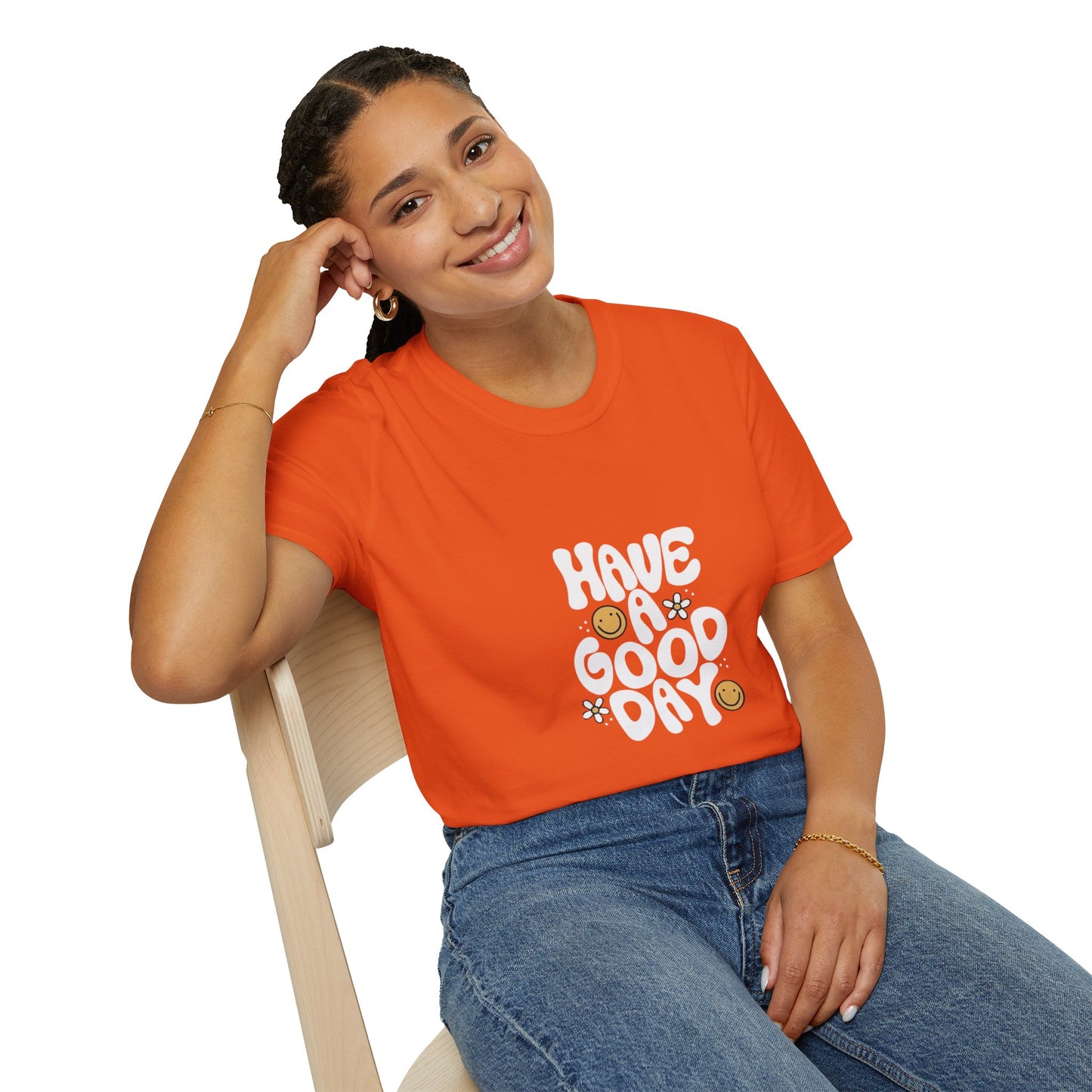 Have a Good Day Unisex Softstyle T-Shirt - Positive Vibes Tee