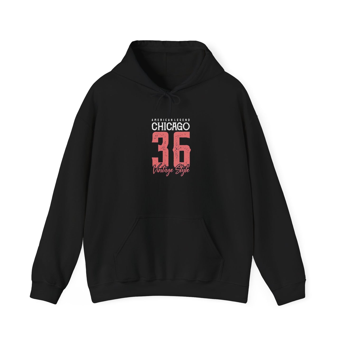 Chicago 36 Vintage Style Hoodie