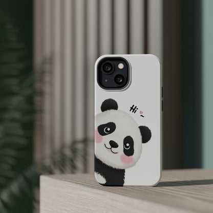 "Cute Panda" Magnetic Phone Cases for iPhones