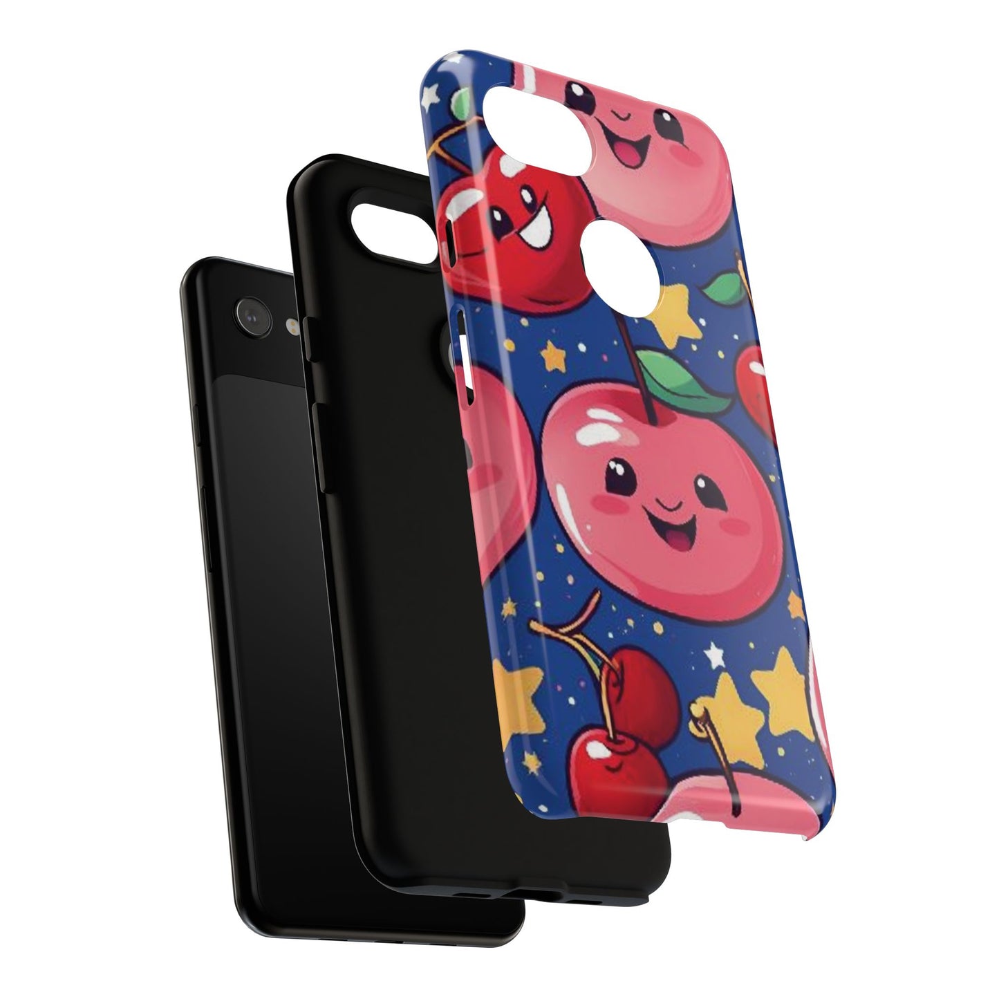 "Cute Cherry In The Sky" Phone Case, Tough Cases - iPhone, Samsung Galaxy, and Google Pixel