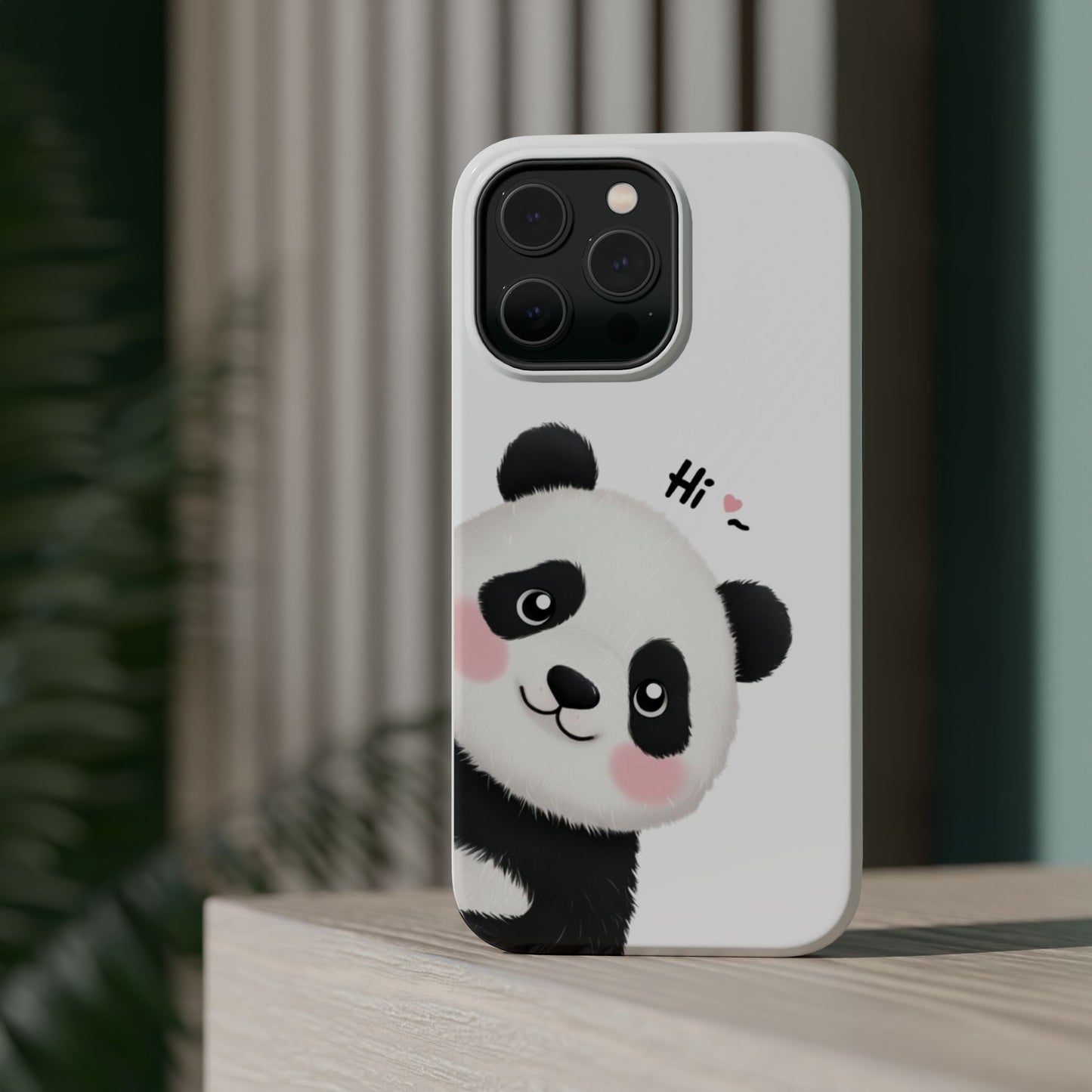 "Cute Panda" Magnetic Phone Cases for iPhones