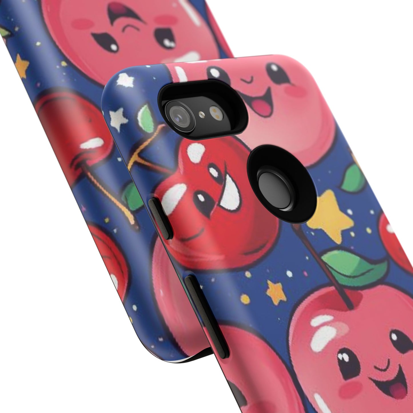 "Cute Cherry In The Sky" Phone Case, Tough Cases - iPhone, Samsung Galaxy, and Google Pixel