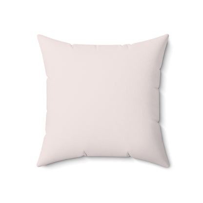 Howdy Pink Cowboy Hat Square Pillow - Fun Home Decor for Country Lovers